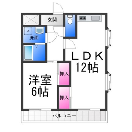 USモンテラーゼの物件間取画像